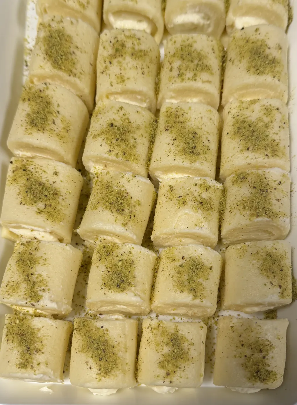 Eastern sweets on the tray